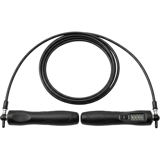 Vlynd Digital Counter Jump Rope PVC Cord Black