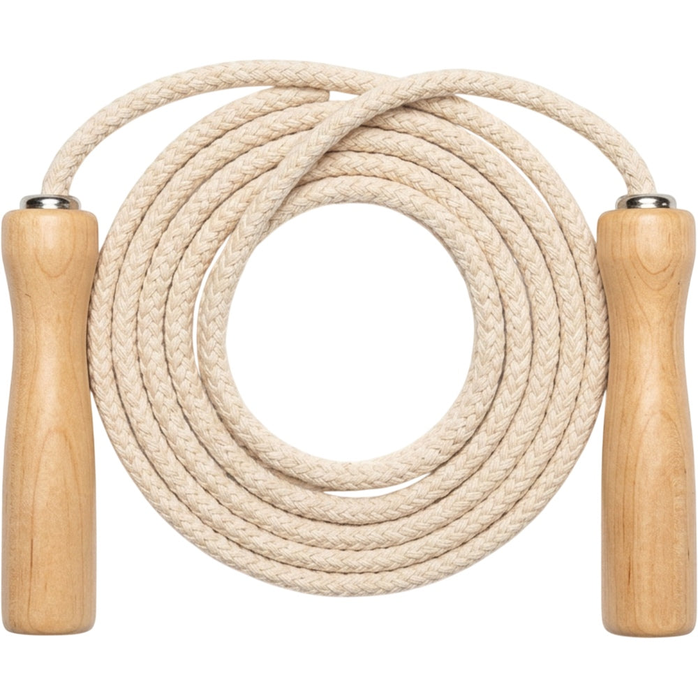 Vlynd Loomturn Braided Cotton Jump Rope 8.7 ft Natural - Product view