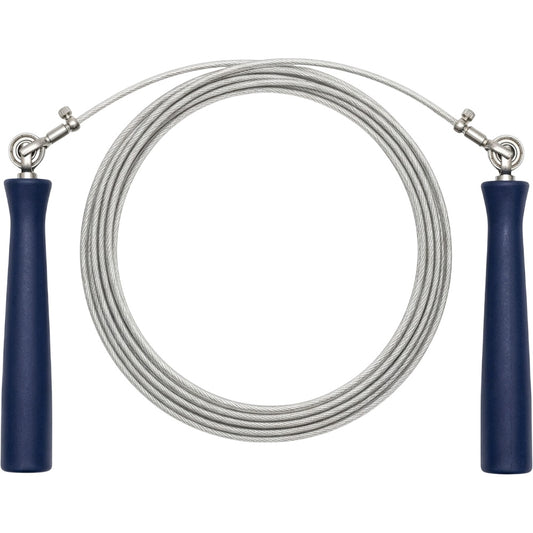 Vlynd Silverline Coated Steel Jump Rope Adjustable 10 ft Blue - Product view